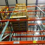 Electrostatic Spray US Boltless Teardrop Pallet Rack Warehouse Teardrop Metal Shelving for sale