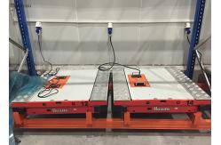 China Radio Shuttle Metal Pallet Rack , Material Racking System Custom Design supplier