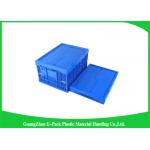 Mesh Folding Storage Crates , Household Collapsible Plastic Storage Bins PP Materials