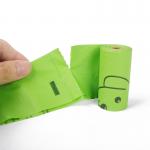 Eco Friendly Sedex Certified Biodegradable Dog Poop Bags Gravure Printing for sale