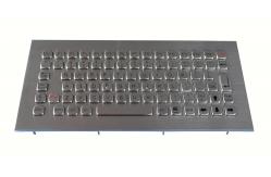China Dust Proof 81 Keys Industrial Computer Keyboard With Long Use Life Time supplier