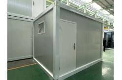 China Anti Extrusion Flat Pack Mobile Home Customized Pre Built Container Homes supplier