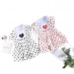 Dog Love Maid Dress Small Dog Pet Vest Pet Princess Peng Peng Skirt for sale