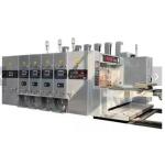 PLC Carton Box Manufacturing Machine High Speed Flexo Printing Slotting for sale