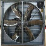 1380mm Galvanized Air Ventilation Fan , 36/48/50/55 Inch Axial Flow Fan for sale