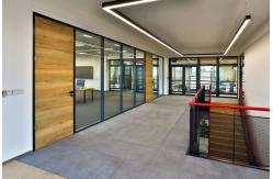 China Glawall Acoustic Glass Partition Wall with 30dB Soundproofing supplier