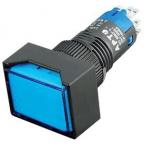 Diameter 12mm Digital Speed Indicator IP40 With Round / Square Pushbutton