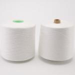 Raw White 100% Polyester Spun Polyester Yarn 20S 30S 40S 50S 60S  For Sewing Thread for sale