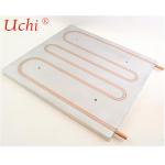 Epoxy Bonding Process Thermal Cooling Plate , Copper Tube Liquid Cold Plate