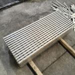 Q235 Grade Stainless Steel Grating 32X5mm Load Bar Resilient Flooring Option For Industrial for sale
