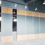 Decorative Meeting Room Acoustic Movable Partition Walls / Sliding Aluminium Door for sale