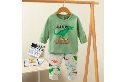 China Autumn leisure Long Sleeve Cotton Pyjamas Children Cotton On Matching Pjs supplier