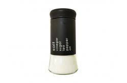 China Refillable Salt And Empty Round  Spice Jars Glass Spice Containers supplier