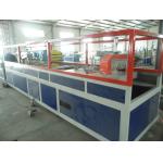 Conical Twin Screw WPC Plastic Profile Extruder High Compression for Windowsill for sale