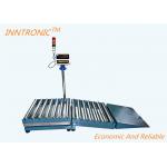 RC6060 Stainless steel SS304 Industry Roller Conveyor Weight Scale kg, lb with ramp IP66 RS485 500kg With LED Display for sale
