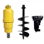 Hole Digging Machine Excavator Skid Steer Attachments Hydraulic Earth Auger Drill For Sale for sale
