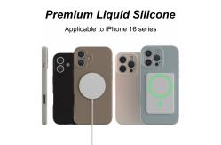 China Custom Magnetic Silicone Phone Case Waterproof For IPhone 16 15 Pro Max supplier