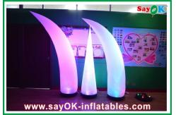 China Outdoor Nylon Cloth Inflatable Lighting Cone With Led Light supplier