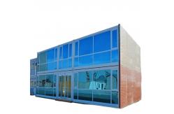 China Mobile Prefabricated Detachable Container House for Office Building Strong Windproof supplier