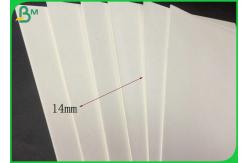 China 1.4MM Thickness White Absorbent Paper Sheet For Making Hotel Coaster supplier
