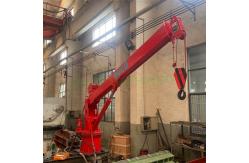 China Marine Deck Telescopic Boom 8M Offshore Pedestal Crane supplier