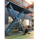 Large Platform Stationary Hydraulic Scissor Lift Table Alarm System Warning Control Box for sale