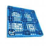 Single Faced Light Hygienic Euro Plastic Pallet 1100X1100X125mm for sale