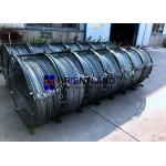 Razor  Barbed Tape Concertina Coil , Mobile Security Razor Wire Mesh Fencing