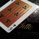 Plastic Gold PVC Playing Cards Gold Foil Poker Golden Poker Card for sale