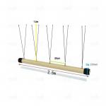 Combination Swing Outdoor Rope Bridge 120mm For Playground Equipment for sale
