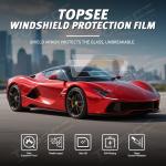 7mil Windshield PPF Premium TPU Film Anti-Sandblast Clear Glass Shield for sale