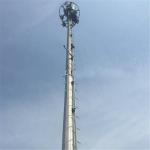100M Polygonal Q345B Mobile Communication Tower for sale