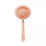 Copper Plated Stainless Steel Bar Strainer For Bar Restaurant Home for sale