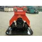 Vibration Proof Hydraulic Plate Compactor For Excavator 45 Degree Inclined for sale