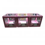 Mini Rubik Cube Crane Machine Coin Operated Toy Crane Game with US Plug