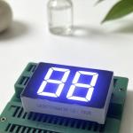 Ultra Bright White 20mm 2 Digit Common Cathode 7 Segment LED Display for Digital Water Heater for sale