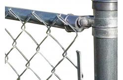 China Industrial 6 Ft X 50 Ft Chain Link Fence 10 Gauge Knuckle Knuckle supplier