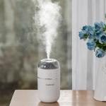 Colorful Ultrasonic Air Humidifier Mini Volcano 320mL Led Aroma Diffuser for sale