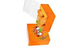 China Custom Logo Fried Chicken Boxes | Kraft Takeaway Packaging supplier