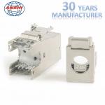 CAT6A Shielded Toolless 8P8C FTP RJ45 Keystone Jack