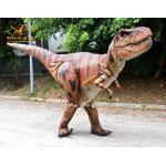 Adult Realistic Dinosaur Costume , Theme Park Lifelike Dinosaur Clothes for sale