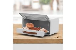 China Household Bread Storage Container With Drawer , Stainless Steel Bread Box supplier