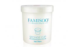 China Eco Plastic Permanent Makeup Tools PMU Accessory Microblading Pigment Sponge Cup supplier