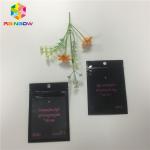 Heat Sealed Foil Packaging Bags Custom Printing One Side Clear Transparent Resealable