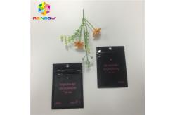 China Heat Sealed Foil Packaging Bags Custom Printing One Side Clear Transparent Resealable supplier