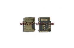 China Metal Cellphone Replacement Parts Sim Reader For Samsung Galaxy Duos i8262 supplier