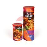 Brown Thick Kraft Paper Tube Packaging Cylindrical With Inner Printing for sale