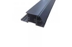 China Anodized 6063 Black Aluminium Window System Set For Casement Supporting Match supplier