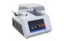 China Low Speed Manual 2850 Rpm Metallographic Cutting Machine Abrasive Cutter supplier