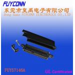 TYCO 90 Degree RJ21 50 Pin Female Centronic Champ IDC connector with plastic cover for sale